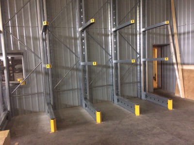 Konsollhyller, levering, montering 3